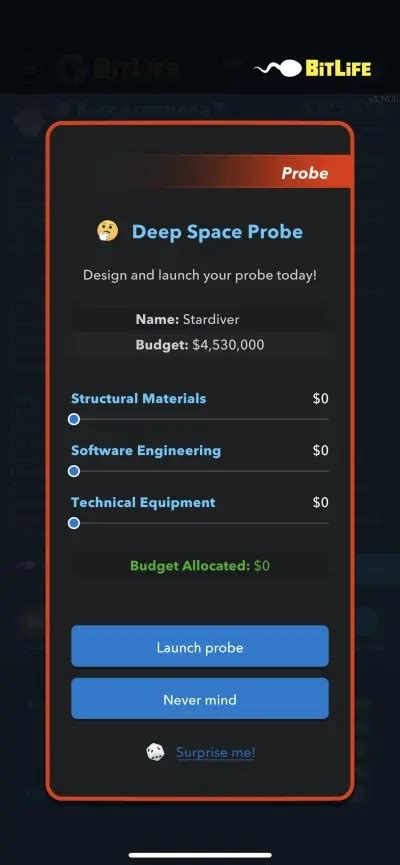 bitlife scan for cosmic anomalies|BitLife Cosmic Explorer Challenge Guide: How to Complete the .